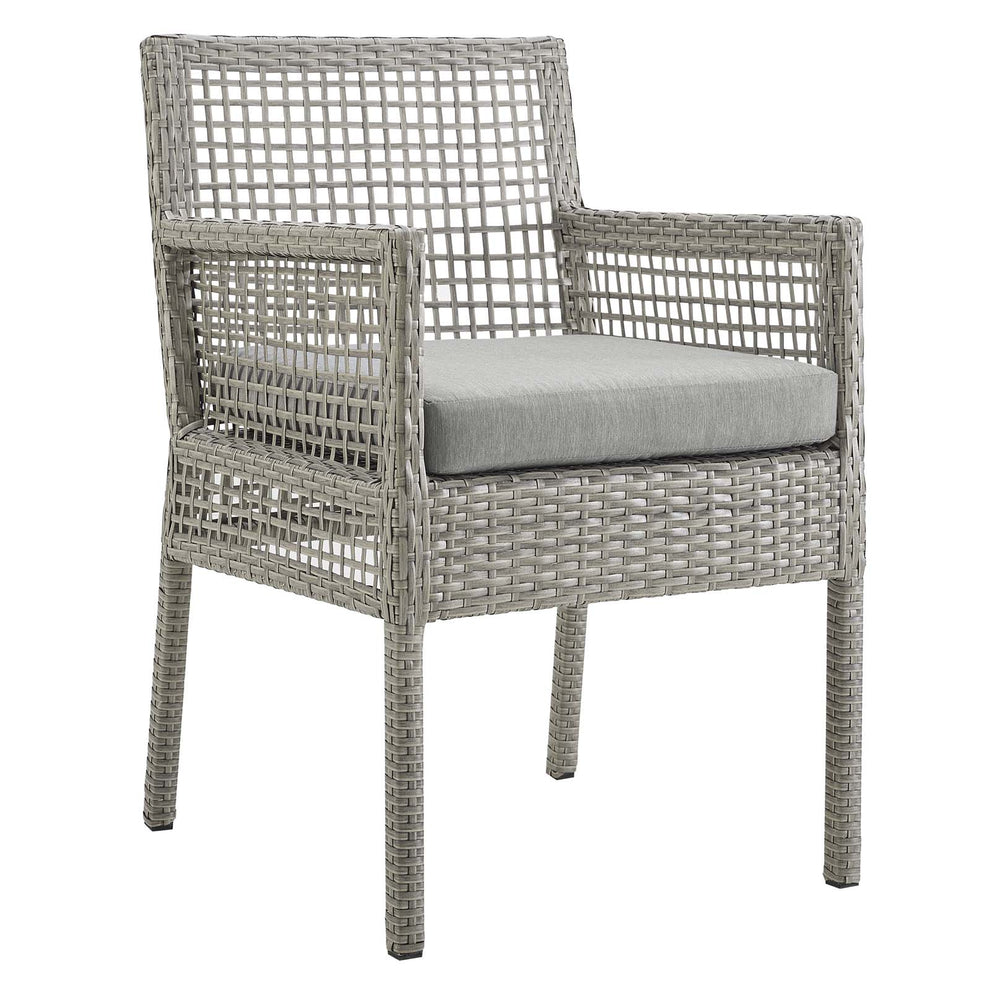 Modway Aura Outdoor Patio Wicker Rattan Dining Armchair - EEI-2920 | Outdoor Chairs | Modishstore - 3