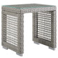 Modway Aura Outdoor Patio Wicker Rattan Side Table | Outdoor Tables | Modishstore-2