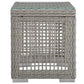 Modway Aura Outdoor Patio Wicker Rattan Side Table | Outdoor Tables | Modishstore-4