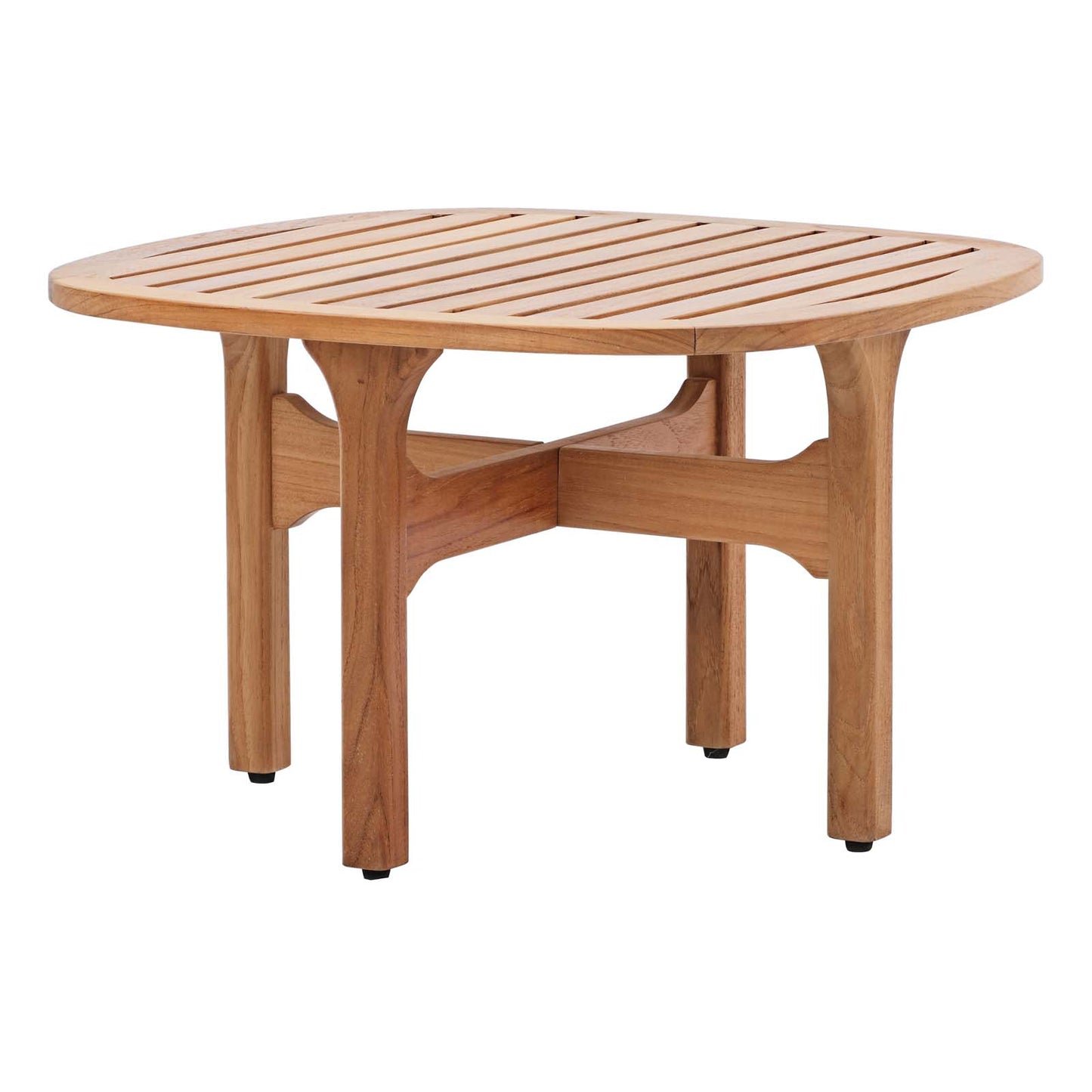 Modway Saratoga Outdoor Patio Teak Coffee Table Natural - EEI-2929 | Outdoor Tables | Modishstore - 2