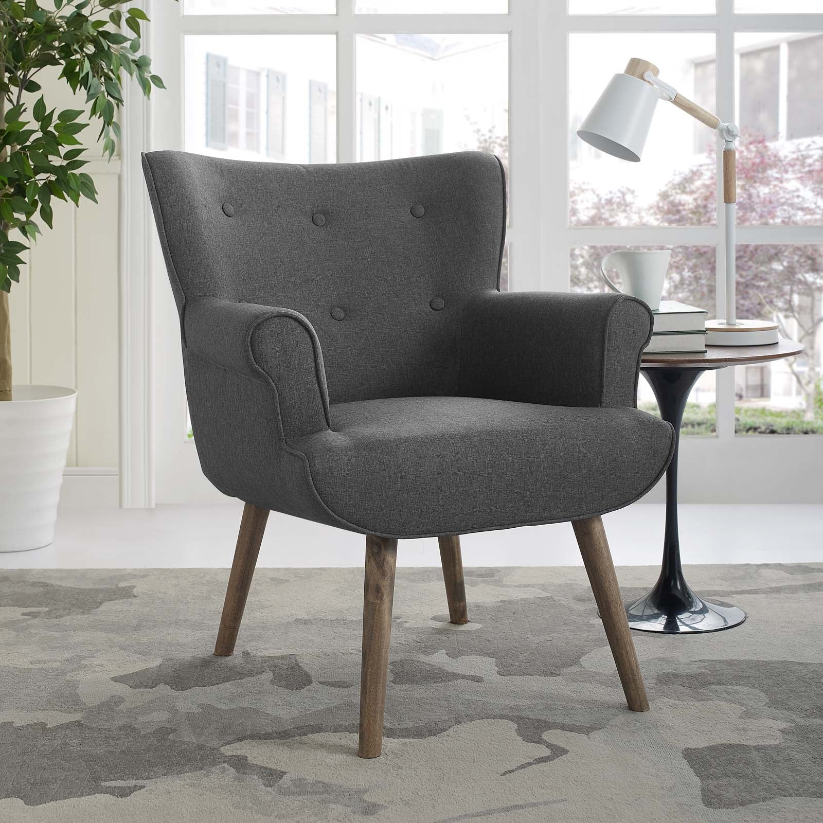 Cloud Upholstered Armchair By Modway - EEI-2941 | Armchairs | Modishstore - 6