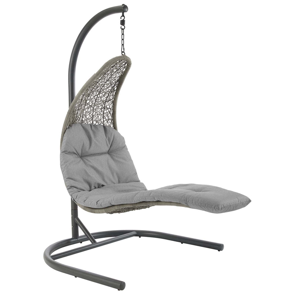 Modway Landscape Hanging Chaise Lounge Outdoor Patio Swing Chair - EEI-2952 | Outdoor Porch Swings | Modishstore - 22