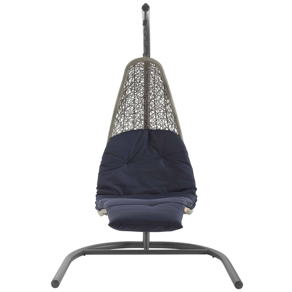 Modway Landscape Hanging Chaise Lounge Outdoor Patio Swing Chair - EEI-2952 | Outdoor Porch Swings | Modishstore - 28