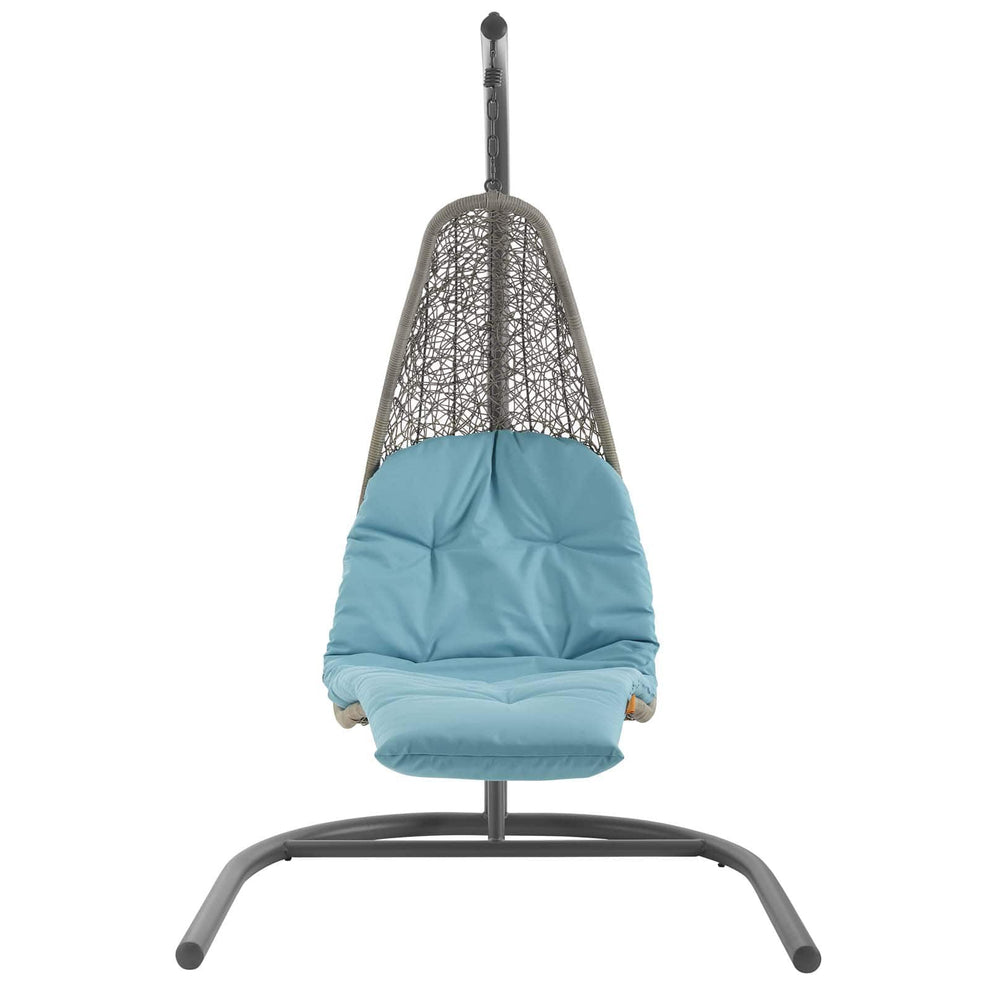 Modway Landscape Hanging Chaise Lounge Outdoor Patio Swing Chair - EEI-2952 | Outdoor Porch Swings | Modishstore - 8