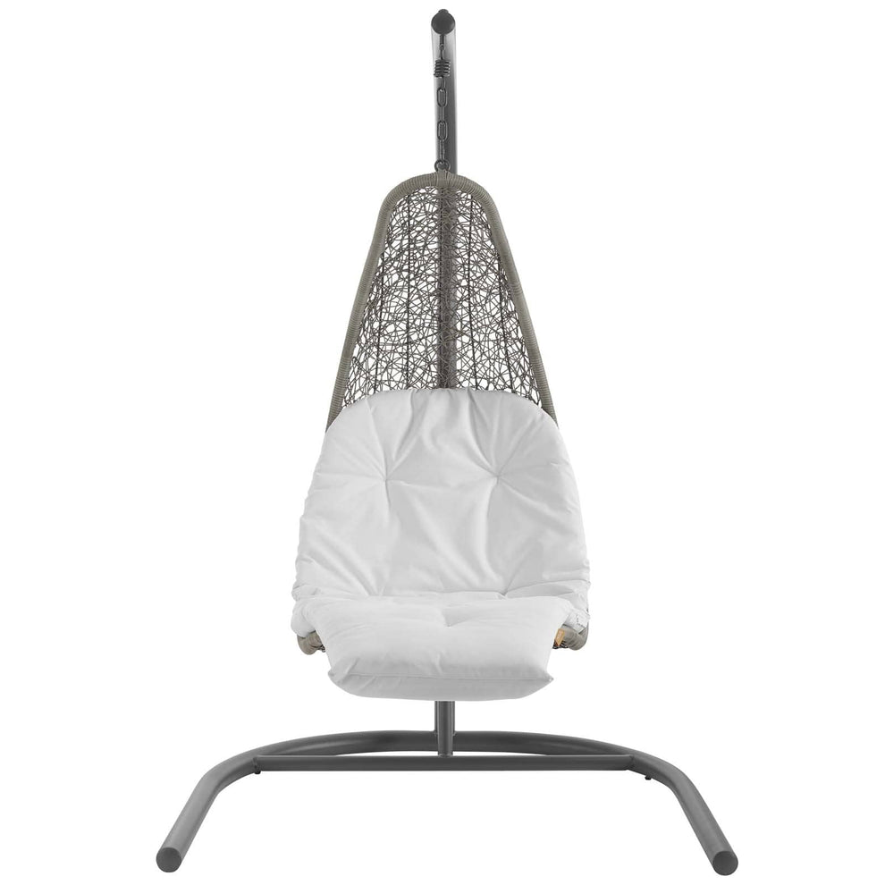 Modway Landscape Hanging Chaise Lounge Outdoor Patio Swing Chair - EEI-2952 | Outdoor Porch Swings | Modishstore - 13