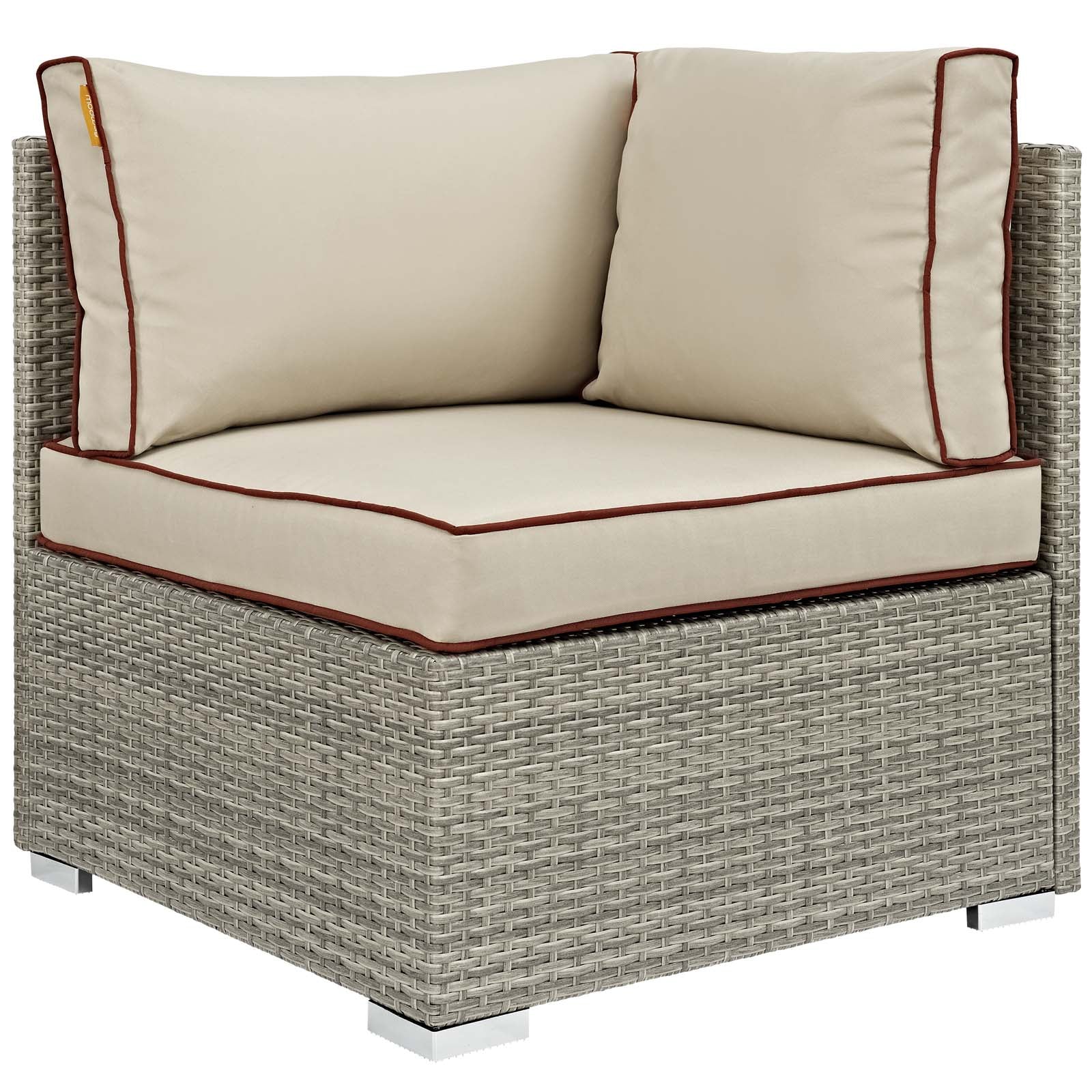 Modway Repose Outdoor Patio Corner | Outdoor Chairs | Modishstore-16