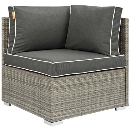Modway Repose Outdoor Patio Corner - EEI-2956 | Outdoor Chairs | Modishstore - 6