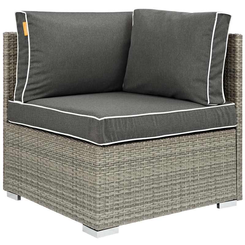 Modway Repose Outdoor Patio Corner - EEI-2956 | Outdoor Chairs | Modishstore - 6