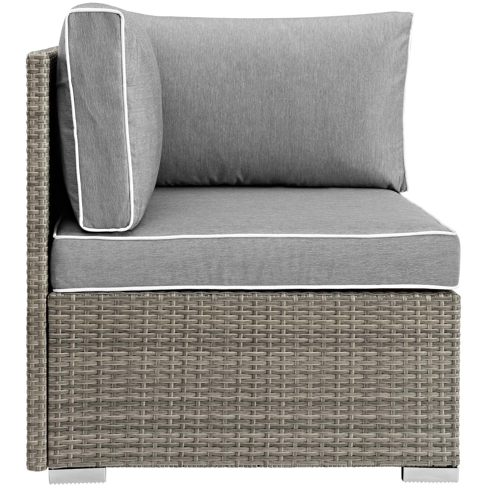 Modway Repose Outdoor Patio Corner | Outdoor Chairs | Modishstore-9