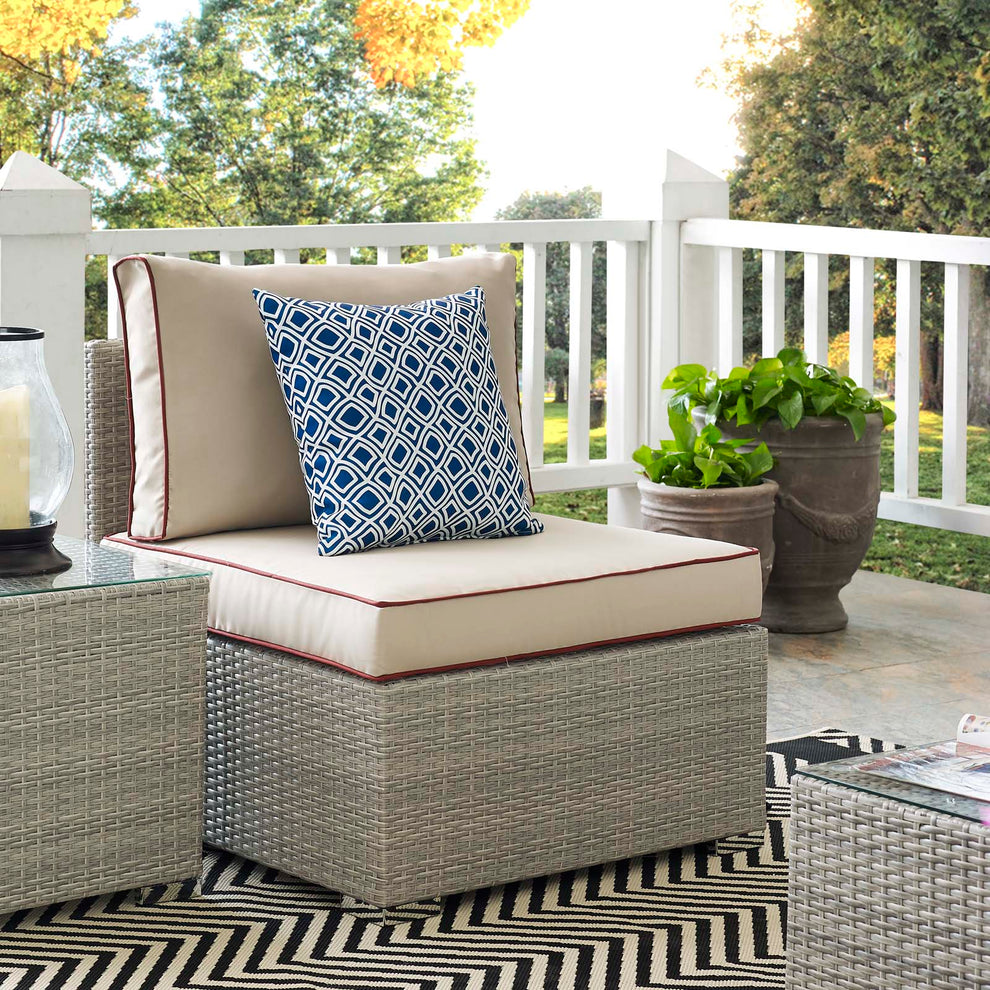 Modway Repose Outdoor Patio Armless Chair - EEI-2958 | Outdoor Chairs | Modishstore - 5