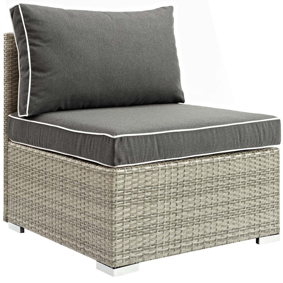 Modway Repose Outdoor Patio Armless Chair - EEI-2958 | Outdoor Chairs | Modishstore - 14
