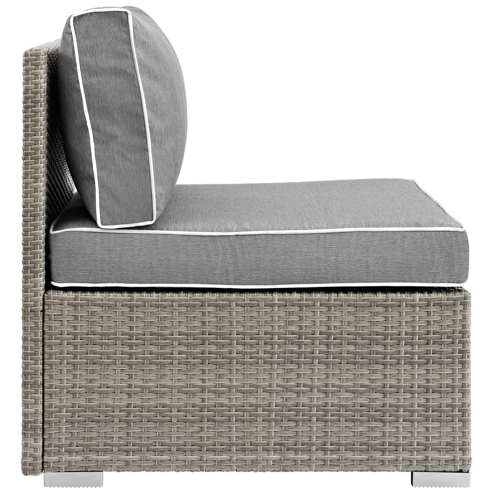 Modway Repose Outdoor Patio Armless Chair - EEI-2958 | Outdoor Chairs | Modishstore - 3