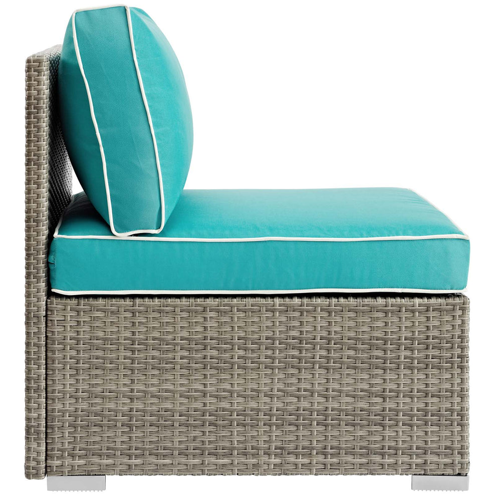 Modway Repose Outdoor Patio Armless Chair - EEI-2958 | Outdoor Chairs | Modishstore - 11
