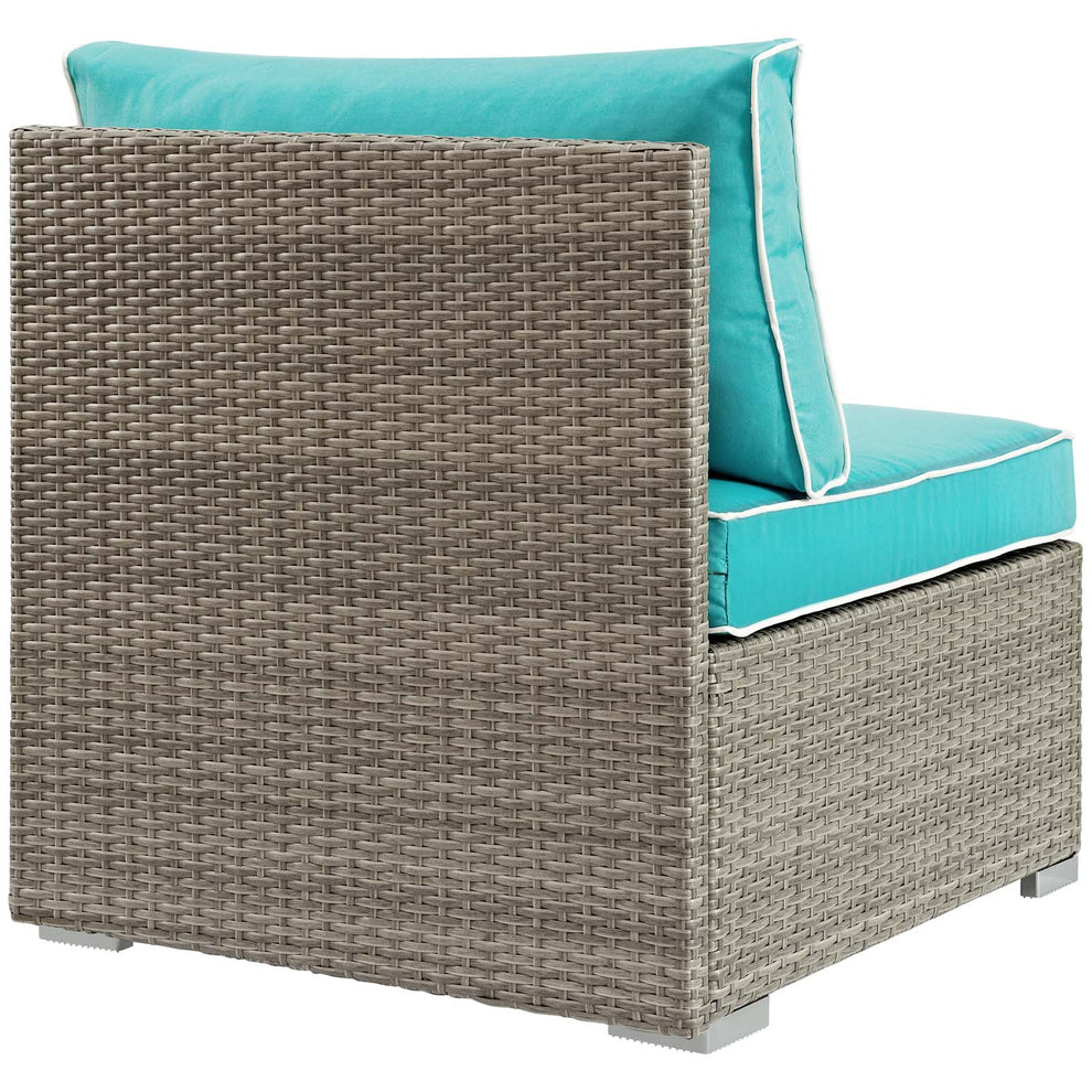 Modway Repose Outdoor Patio Armless Chair - EEI-2958 | Outdoor Chairs | Modishstore - 12