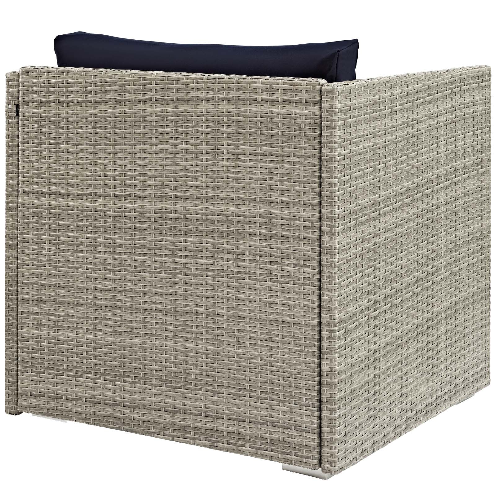 Repose Sunbrella® Fabric Outdoor Patio Armchair By Modway - EEI-2961 | Outdoor Chairs | Modishstore - 4