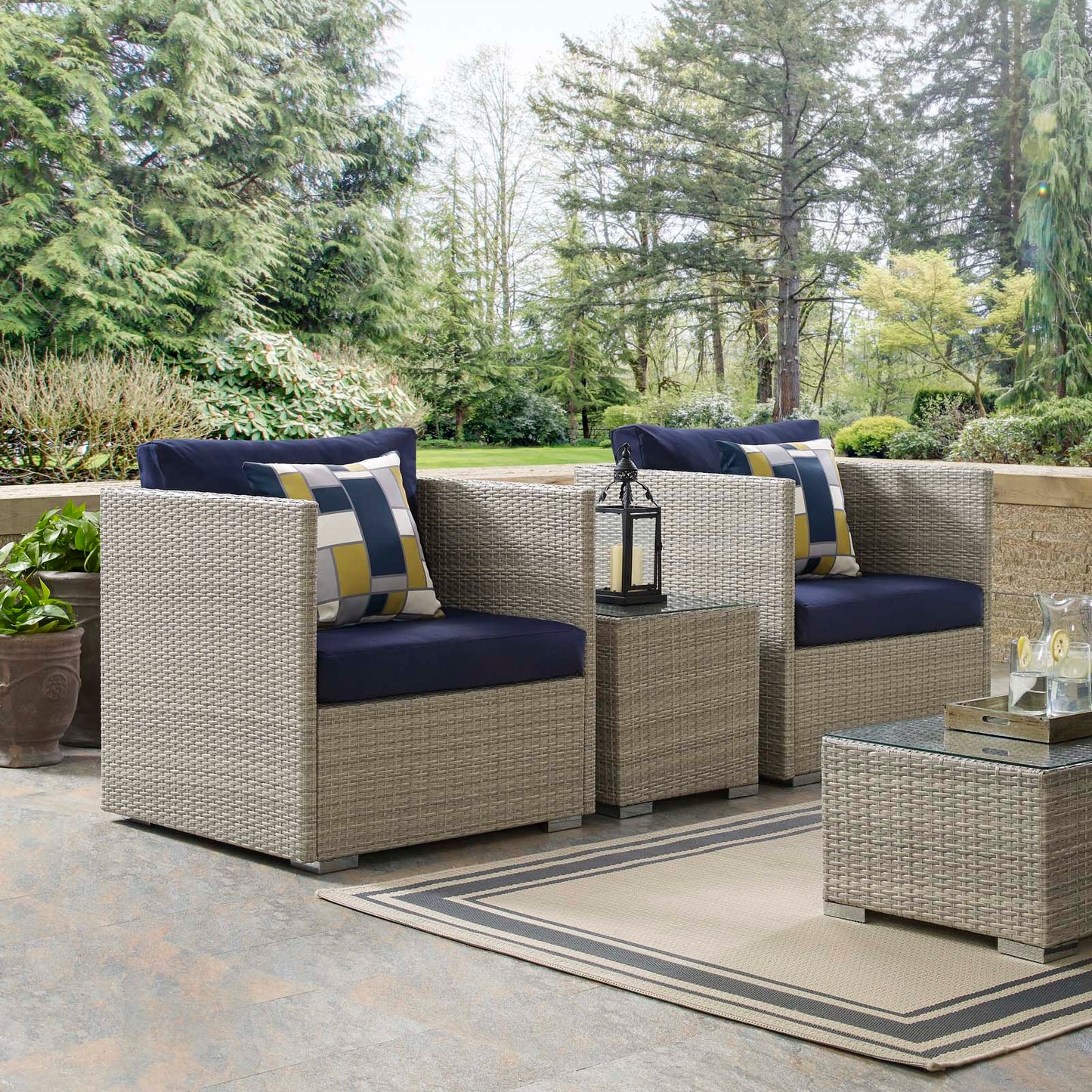 Repose Sunbrella® Fabric Outdoor Patio Armchair By Modway - EEI-2961 | Outdoor Chairs | Modishstore - 5