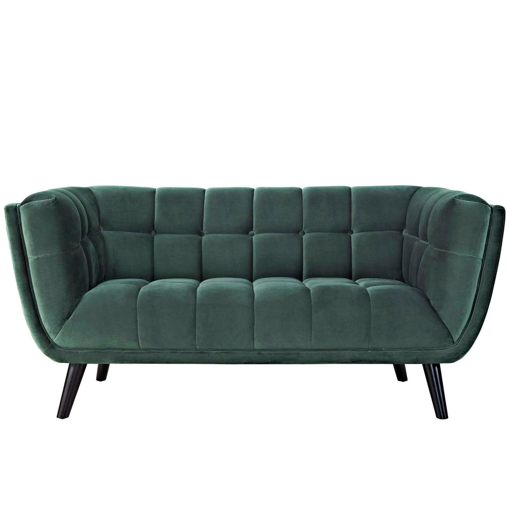 Modway Bestow 2 Piece Performance Velvet Loveseat and Armchair Set - EEI-2973 | Sofa Set | Modishstore - 9
