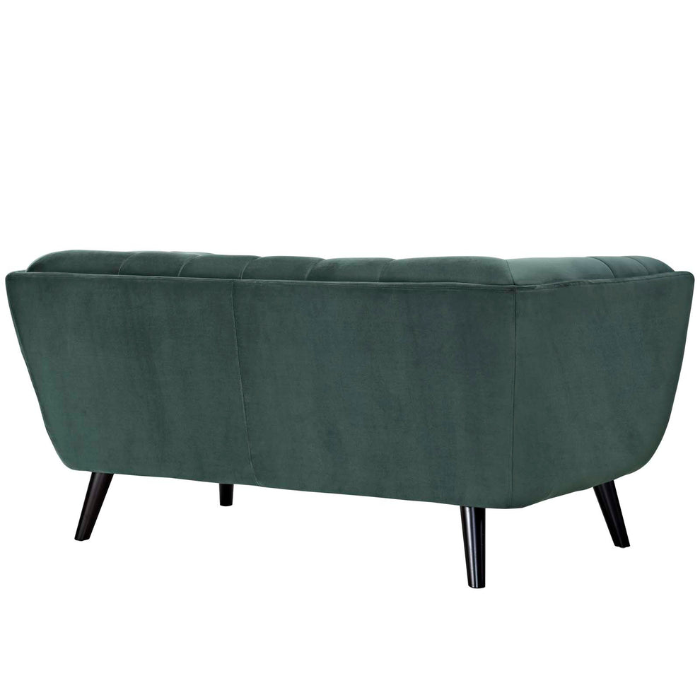 Modway Bestow 2 Piece Performance Velvet Loveseat and Armchair Set - EEI-2973 | Sofa Set | Modishstore - 8