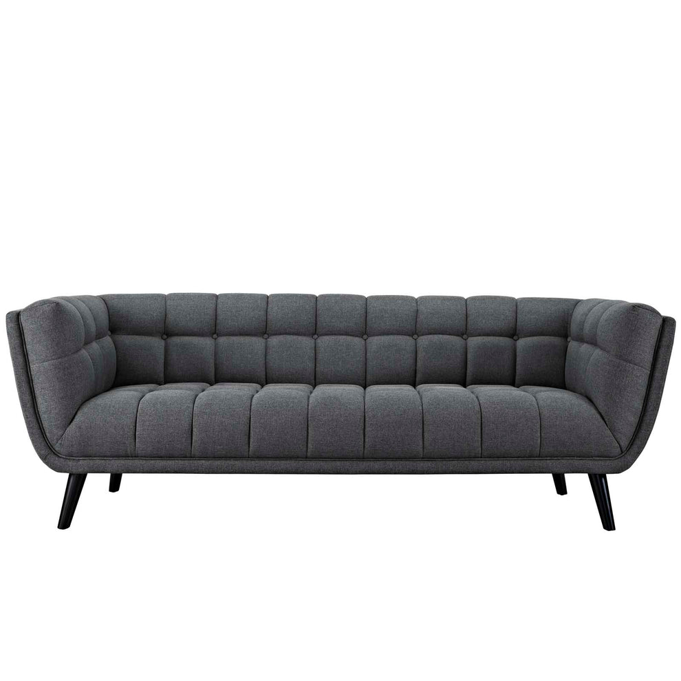 Modway Bestow 3 Piece Upholstered Fabric Sofa and Armchair Set - EEI-2977 | Sofa Set | Modishstore - 2