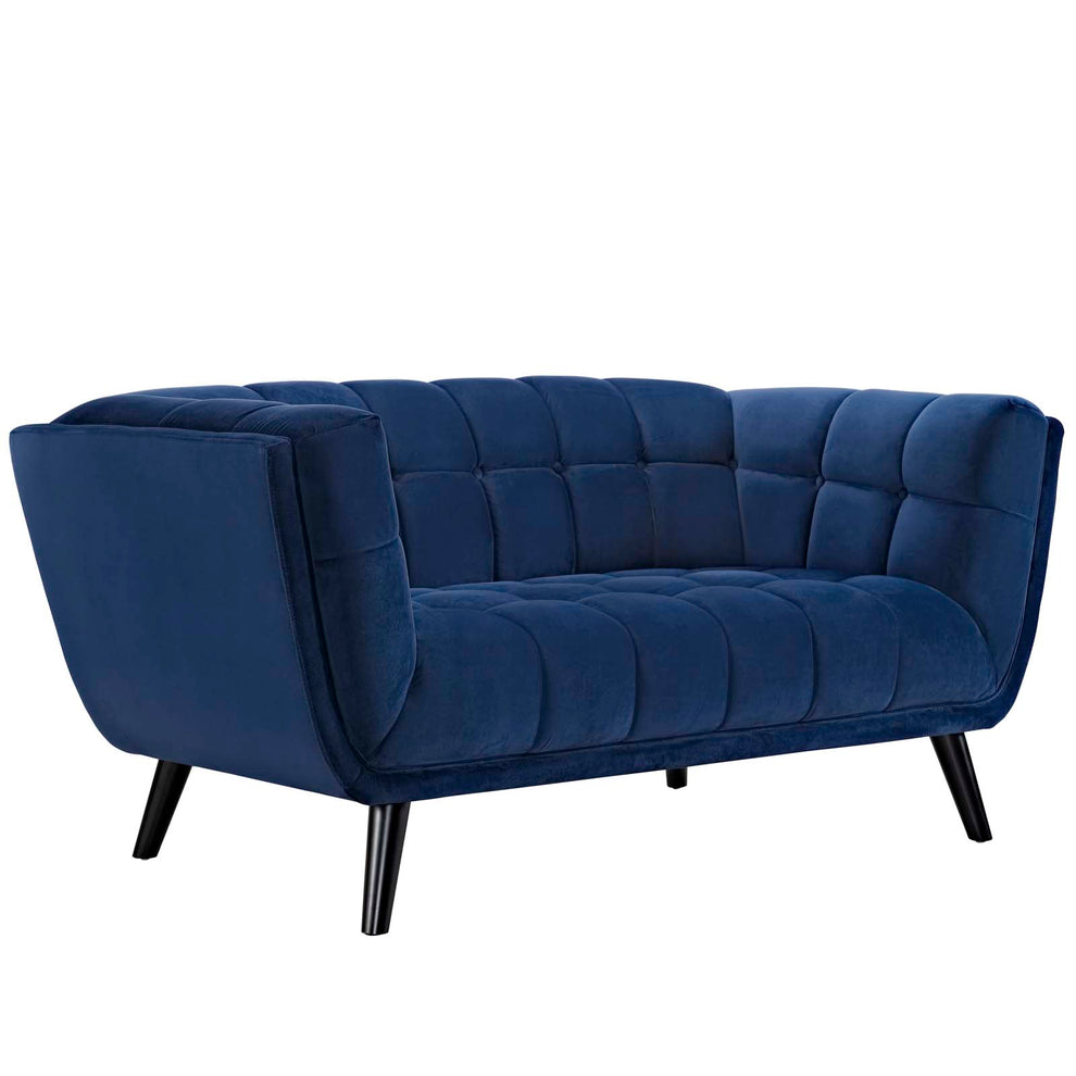 Modway Bestow 3 Piece Performance Velvet Sofa Loveseat and Armchair Set - EEI-2978 | Sofa Set | Modishstore - 7