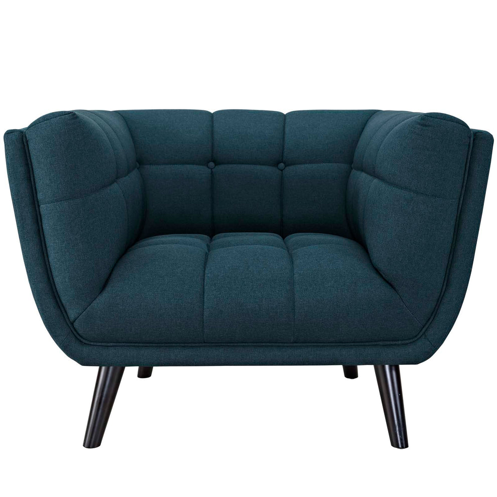 Modway Bestow 2 Piece Upholstered Fabric Armchair Set - EEI-2982 | Armchairs | Modishstore - 3