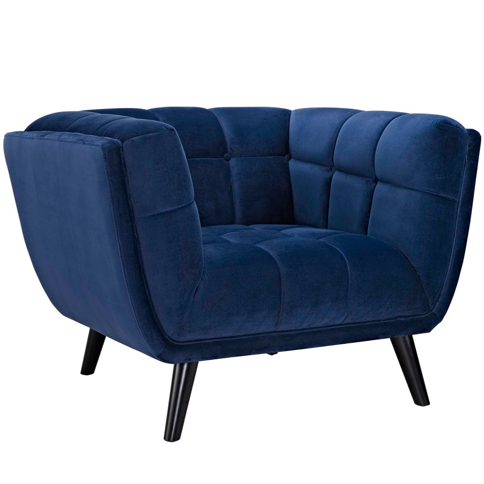Modway Bestow 2 Piece Performance Velvet Armchair Set - EEI-2983 | Armchairs | Modishstore - 4