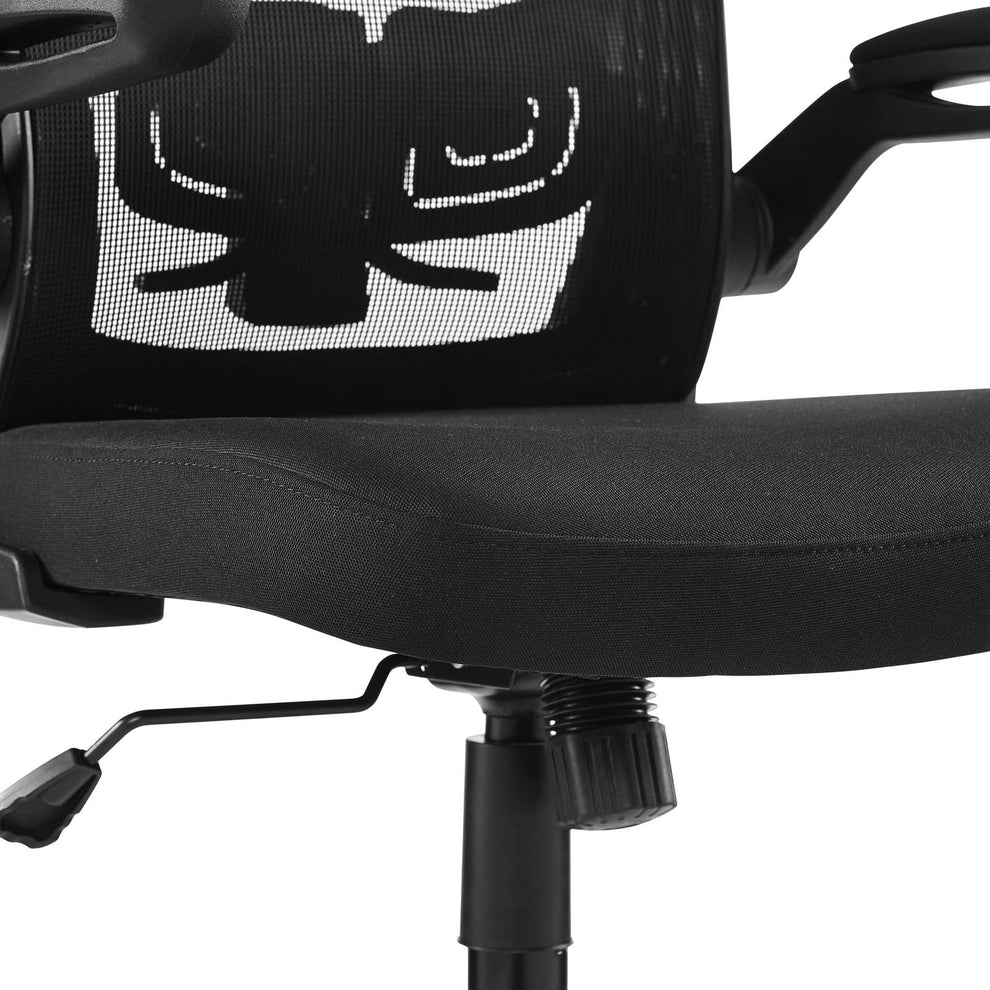 Modway Exceed Mesh Office Chair Black - EEI-2992 | Office Chairs | Modishstore - 6