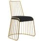 Modway Rivulet Gold Stainless Steel Upholstered Velvet Dining Chair - EEI-2994 | Dining Chairs | Modishstore - 5