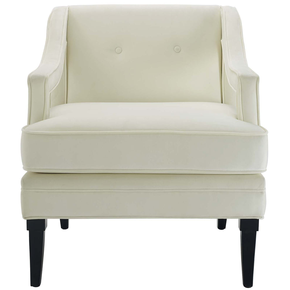 Modway Concur Button Tufted Upholstered Velvet Armchair - EEI-2996 | Armchairs | Modishstore - 14