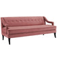 Modway Concur Button Tufted Upholstered Velvet Sofa | Sofas | Modishstore-2