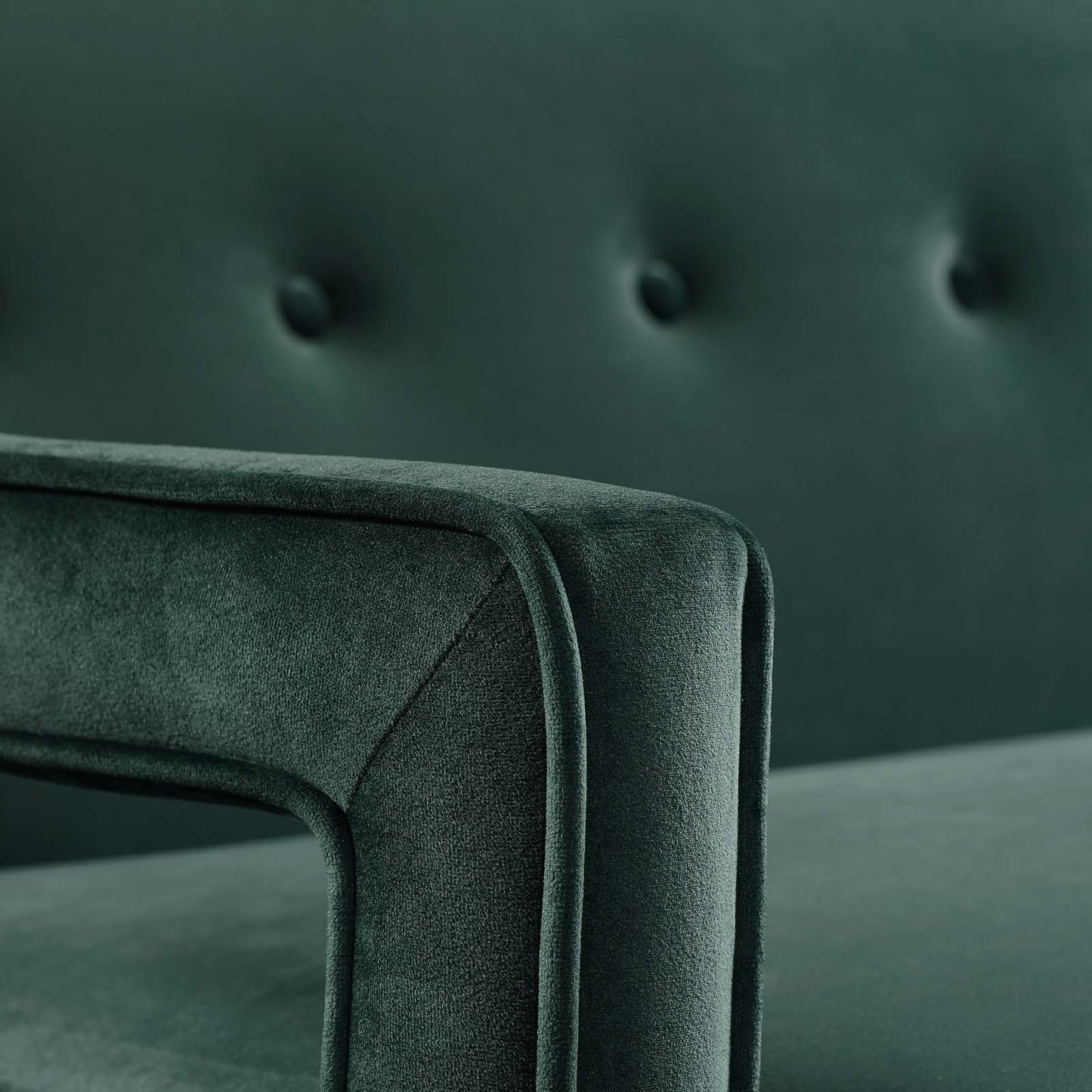 Modway Concur Button Tufted Upholstered Velvet Sofa | Sofas | Modishstore-11