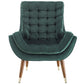 Modway Suggest Button Tufted Upholstered Velvet Lounge Chair | Lounge Chairs | Modishstore-24