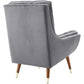 Modway Suggest Button Tufted Upholstered Velvet Lounge Chair | Lounge Chairs | Modishstore-29