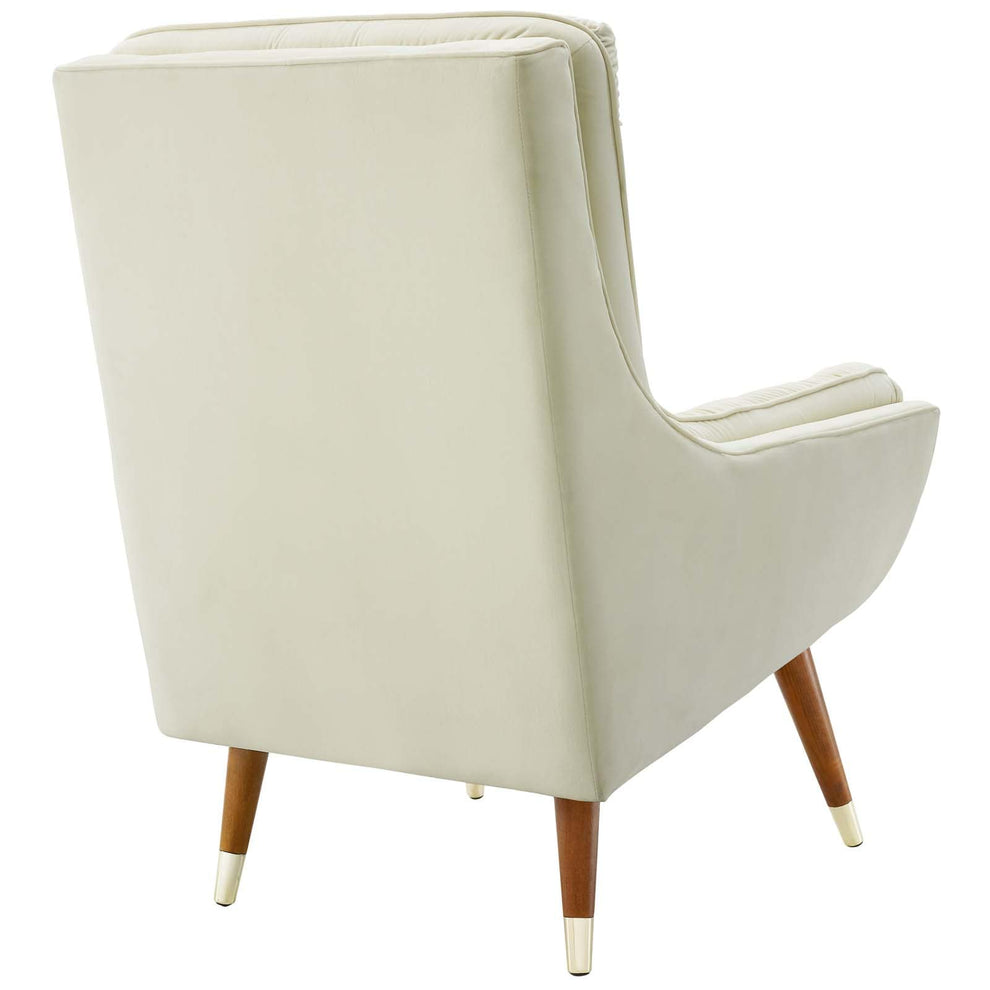 Modway Suggest Button Tufted Upholstered Velvet Lounge Chair - EEI-3001 | Lounge Chairs | Modishstore - 36