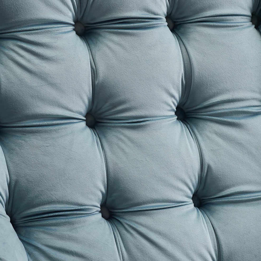 Modway Suggest Button Tufted Upholstered Velvet Lounge Chair - EEI-3001 | Lounge Chairs | Modishstore - 45