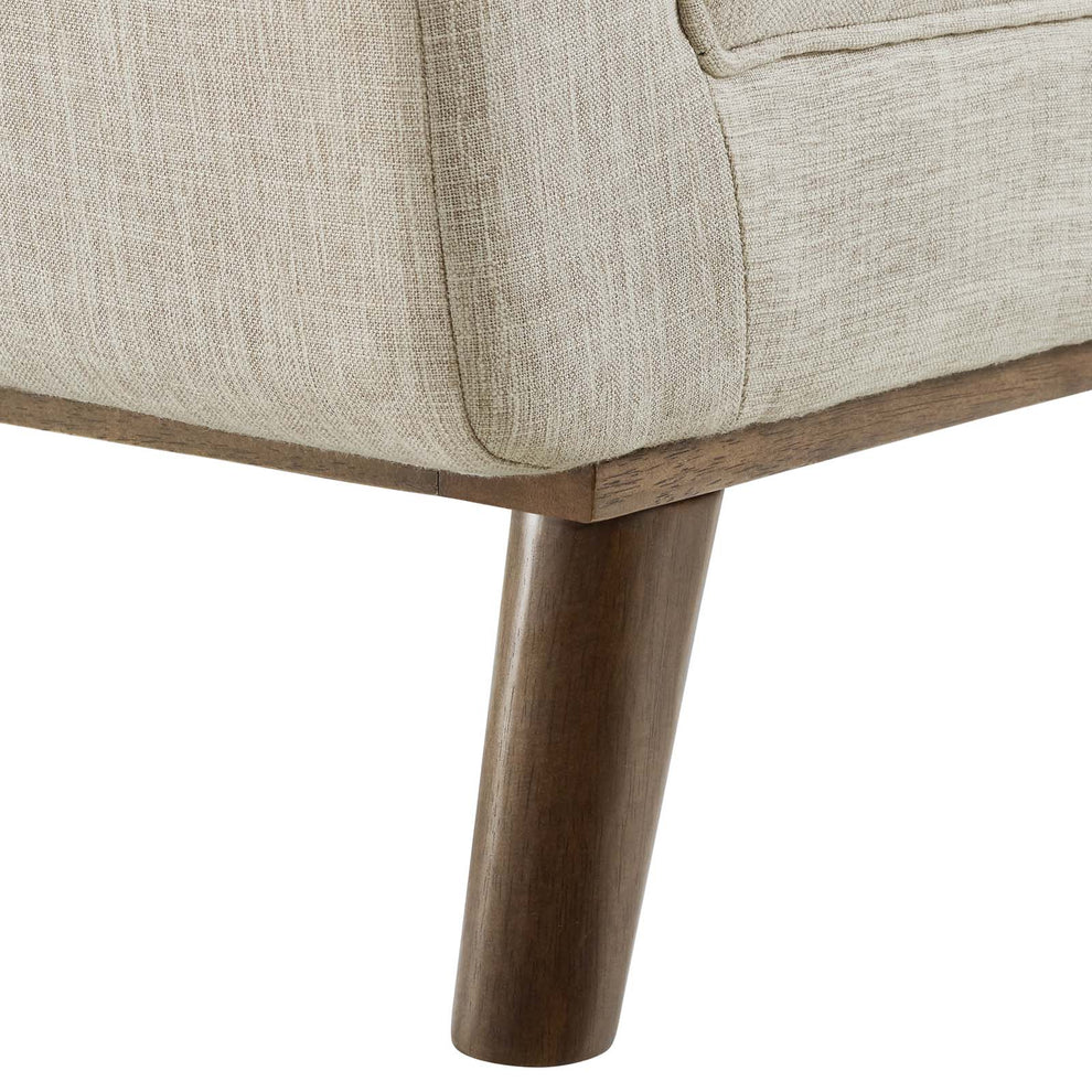 Modway Haven Tufted Button Upholstered Fabric Accent Bench - EEI-3002 | Benches | Modishstore - 7