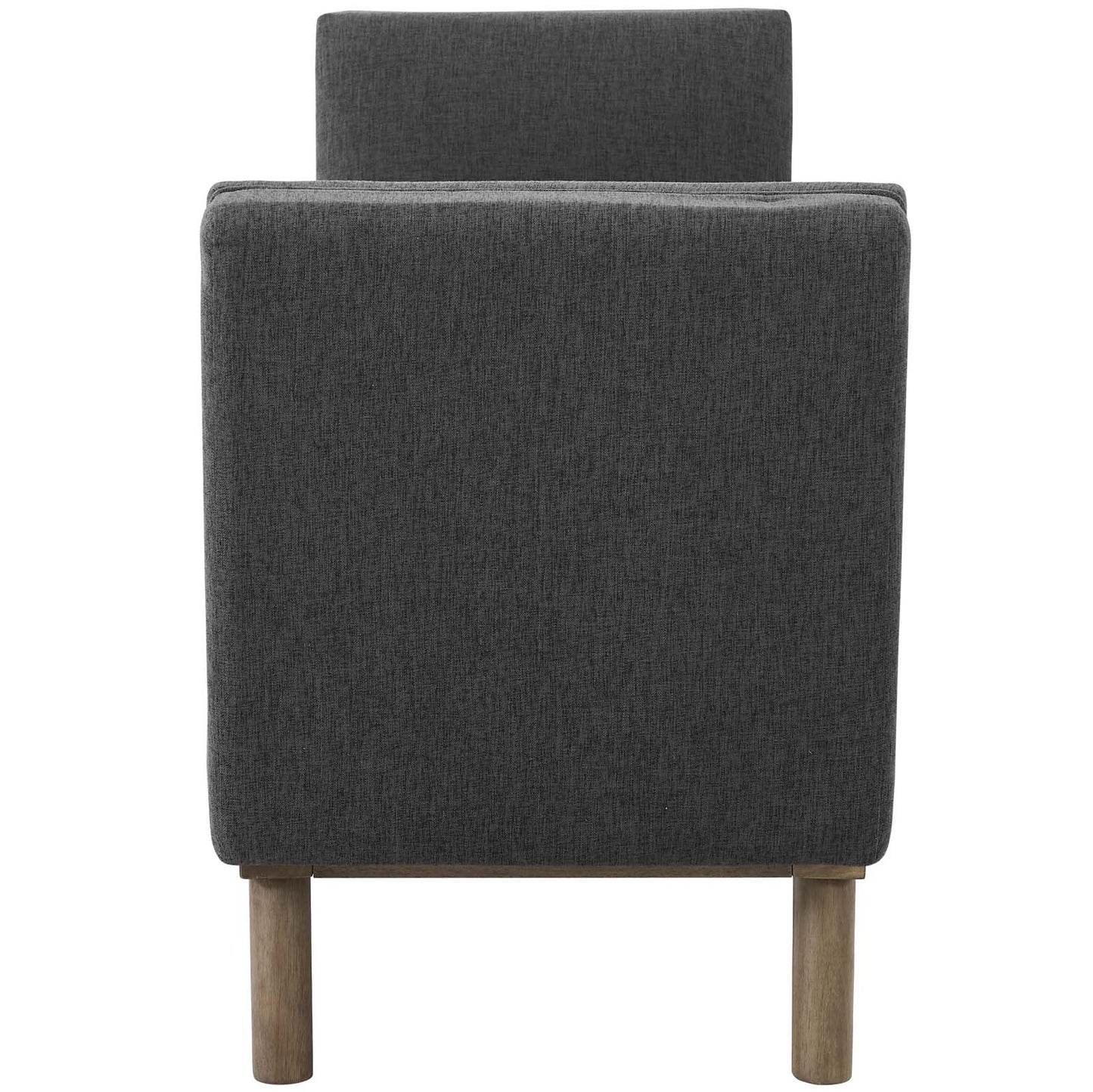 Modway Haven Tufted Button Upholstered Fabric Accent Bench | Stools & Benches | Modishstore-35