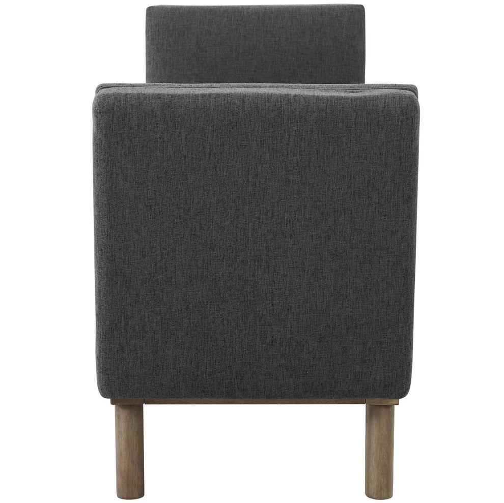 Modway Haven Tufted Button Upholstered Fabric Accent Bench - EEI-3002 | Benches | Modishstore - 10