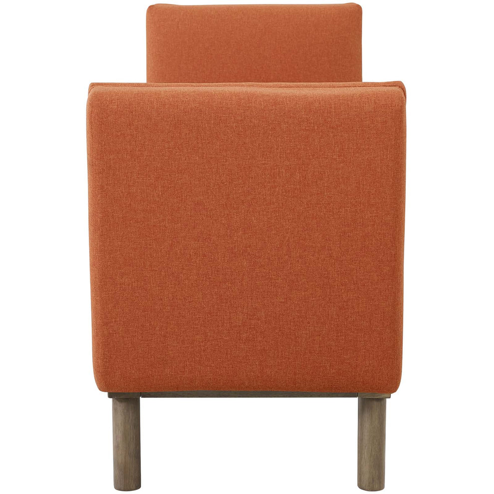 Modway Haven Tufted Button Upholstered Fabric Accent Bench - EEI-3002 | Benches | Modishstore - 24
