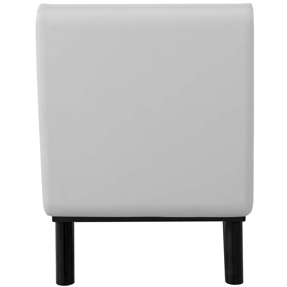 Modway Haven Tufted Button Faux Leather Accent Bench - EEI-3003 | Benches | Modishstore - 6