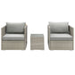 Repose 3 Piece Outdoor Patio Sectional Set By Modway - EEI-3006 | Outdoor Sofas, Loveseats & Sectionals | Modishstore - 10