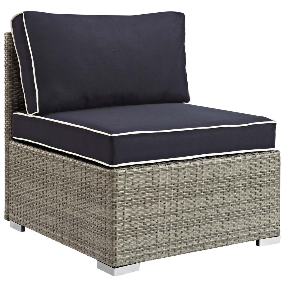 Modway Repose 6 Piece Outdoor Patio Sectional Set - EEI-3016 | Outdoor Sofas, Loveseats & Sectionals | Modishstore - 17