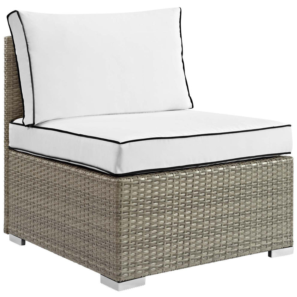 Modway Repose 6 Piece Outdoor Patio Sectional Set - EEI-3016 | Outdoor Sofas, Loveseats & Sectionals | Modishstore - 24