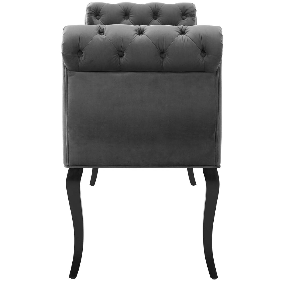 Modway Adelia Chesterfield Style Button Tufted Performance Velvet Bench - EEI-3018 | Benches | Modishstore - 4