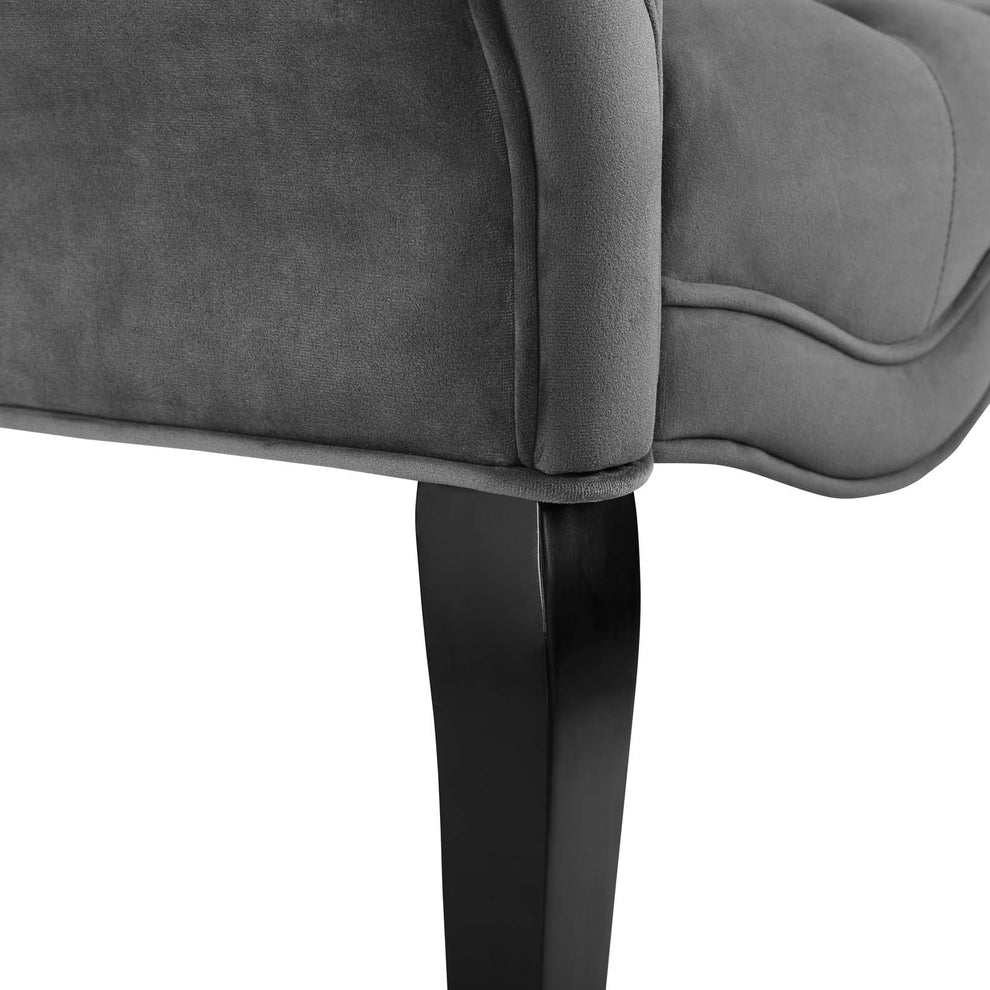 Modway Adelia Chesterfield Style Button Tufted Performance Velvet Bench - EEI-3018 | Benches | Modishstore - 7