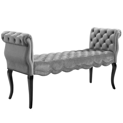 Modway Adelia Chesterfield Style Button Tufted Performance Velvet Bench - EEI-3018 | Benches | Modishstore - 10