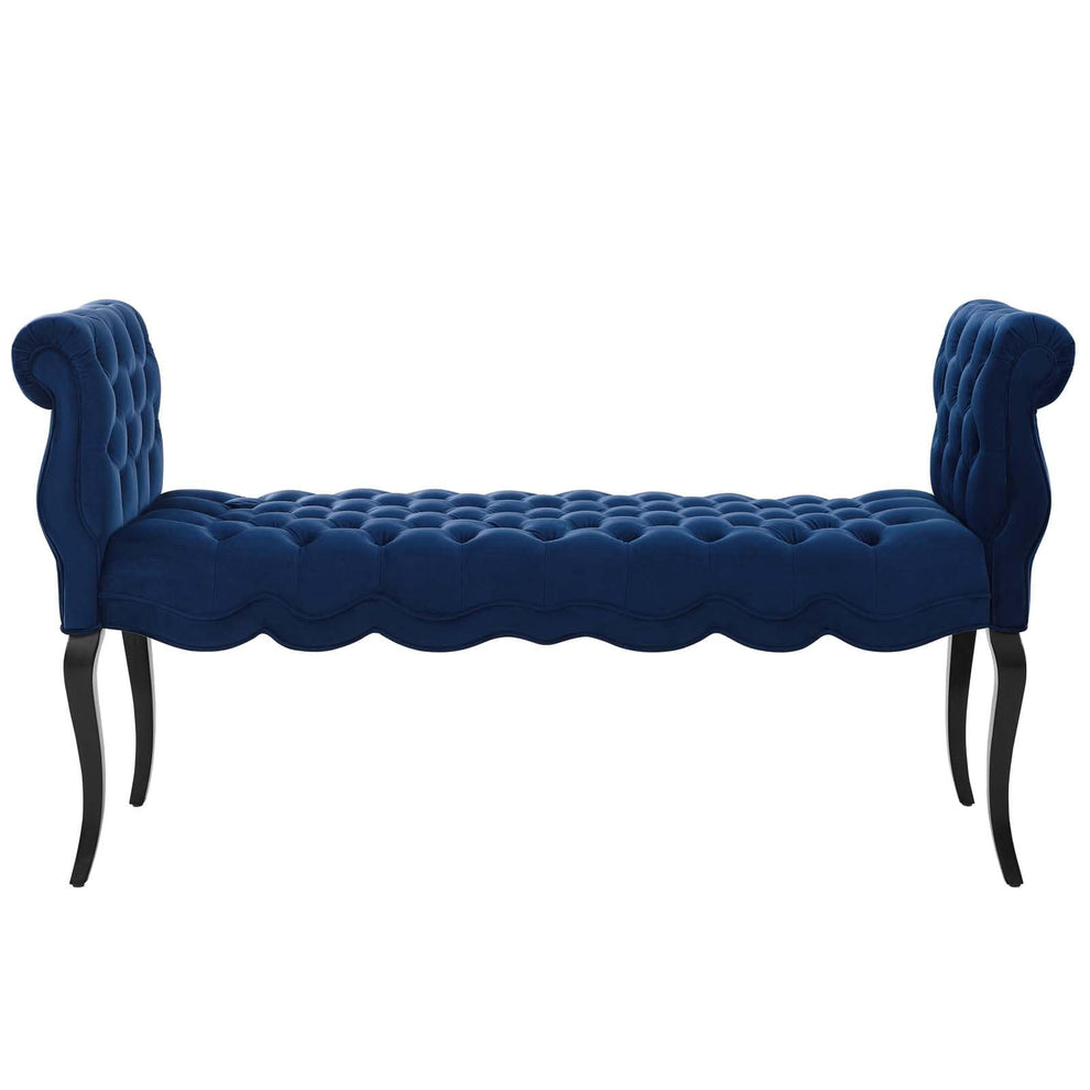 Modway Adelia Chesterfield Style Button Tufted Performance Velvet Bench - EEI-3018 | Benches | Modishstore - 21