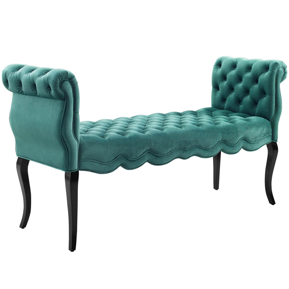 Modway Adelia Chesterfield Style Button Tufted Performance Velvet Bench - EEI-3018 | Benches | Modishstore - 23