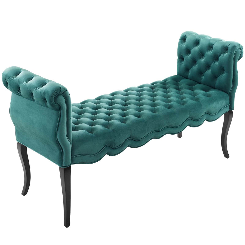 Modway Adelia Chesterfield Style Button Tufted Performance Velvet Bench - EEI-3018 | Benches | Modishstore - 24