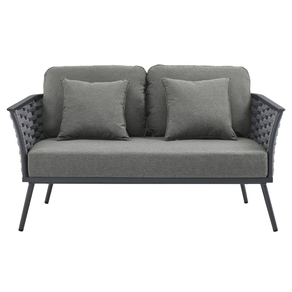 Modway Stance Outdoor Patio Aluminum Loveseat - EEI-3019 | Outdoor Sofas, Loveseats & Sectionals | Modishstore - 20